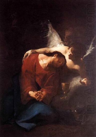 Paul Troger Christ Comforted by an Angel china oil painting image